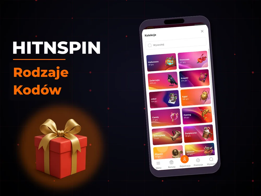 HitnSpin - Rodzaje Kodów