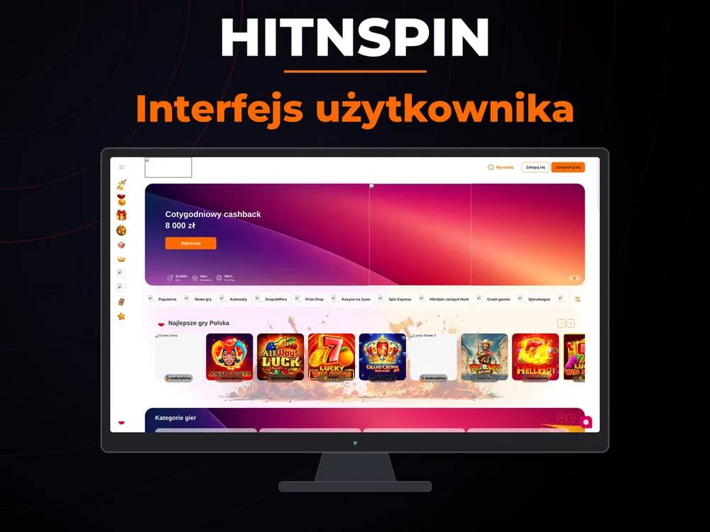 HitnSpin - Interfejs użytkownika