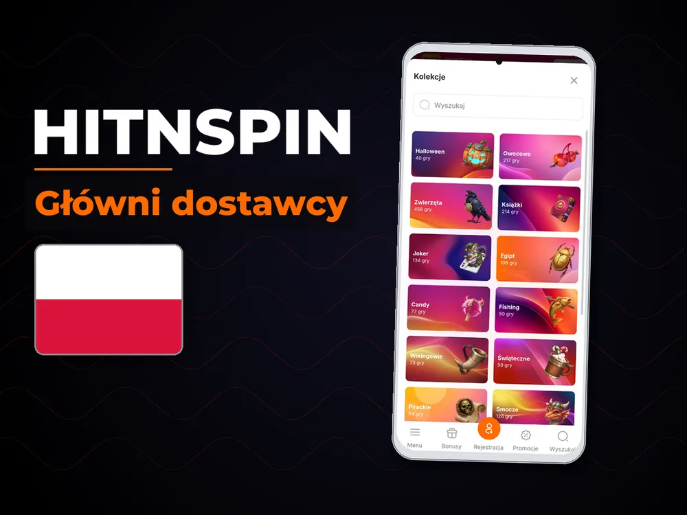 HitnSpin - Główni dostawcy