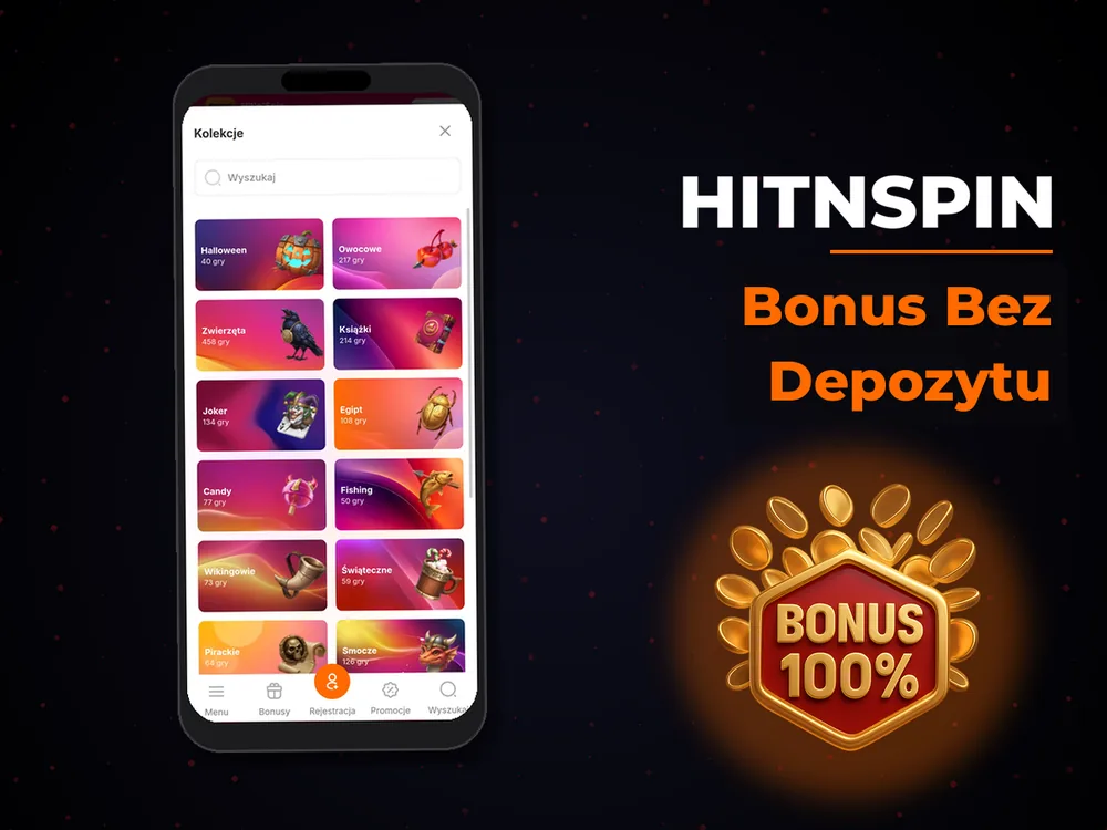 HitnSpin - Bonus Bez Depozytu